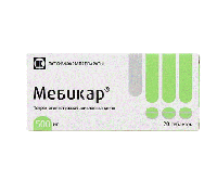 Мебикар таб. 500мг N20