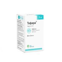 Тофара таб. п.п.о. 5мг N56