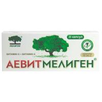 Аевит мелиген капс. 200мг N20 (бад)