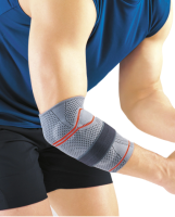 Бандаж на локтевой сустав, NRG, арт. DEL-104 S, серый