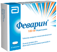 Феварин таб. п.п.о. 100мг N30