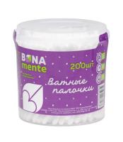 Ватные палочки bona mente N200 (банка)