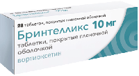 Бринтелликс таб. п.п.о. 10мг N28