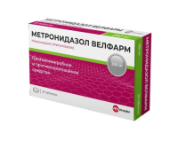 Метронидазол Велфарм таб. 250мг N20