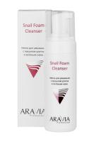 Аравиа/aravia professional пенка д/умывания с м...м улитки и зеленым чаем snail foam cleanser 160мл