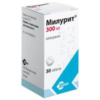 Милурит таб. 300мг фл. №30