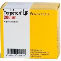 Тегретол ЦР таб.пролонг действ п.о. 200мг N50
