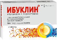 Ибуклин таб. п.п.о. 400мг+325мг N10
