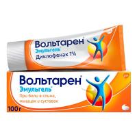 Вольтарен эмульгель гель д/наружн. прим. 1% 100г №1
