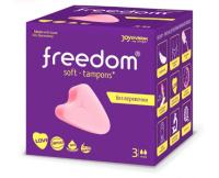 FREEDOM ТАМПОНЫ ЖЕНСКИЕ ГИГИЕНИЧЕСКИЕ FREEDOM 3ШТ MINI
