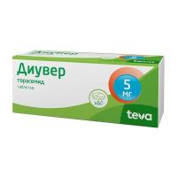 Диувер таб. 5мг N60