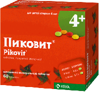 Пиковит таб. п.о N60