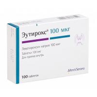 Эутирокс таб. 100мкг N100