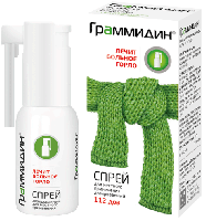 Граммидин спрей местн. 0,06мг+0,1мг/доза 112доз N1