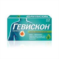 Гевискон таб. жев. мятные 250мг N12