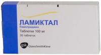 Ламиктал таб. 100мг N30