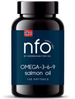 NFO Омега 3 масло лосося 120 капул