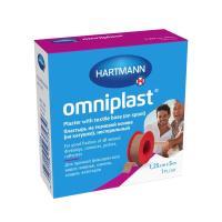 Пластырь Omniplast фиксирующий 1,25смх5м на ткан. основе(900504) №1