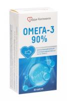 Омега-3 1300мг сердце континента капс.N30