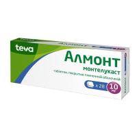 Алмонт таб. п.п.о. 10мг N28