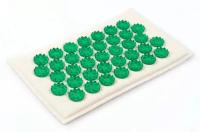 Иппликатор Кузнецова тибетский на мягкой подложке 12х22см (зеленый)