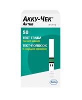 Акку-чек актив тест-полоски д/глюкометра N50