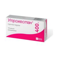 Утрожестан капс. ваг. 400мг N14