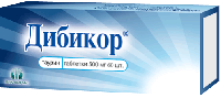 Дибикор таб. 500мг N60