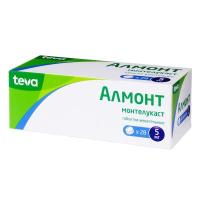 Алмонт таб. жев. 5мг N28