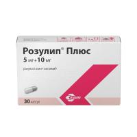 Розулип плюс капс. 5мг+10мг N30