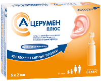 А-Церумен плюс ср-во д/промывания ушного прохода 2мл N5