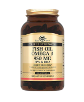 SOLGAR ТРОЙНАЯ ОМЕГА-3 950МГ ЭПК И ДГК N100 КАПС ПО 1950МГ