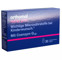 ОРТОМОЛЬ Натал пре 30 капсул (по 0,2 г). Масса нетто 6 г / СГ 06.2026 (49%)
