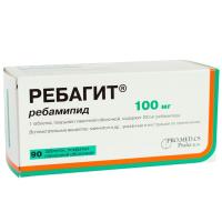 Ребагит таб. п.п.о. 100мг N90
