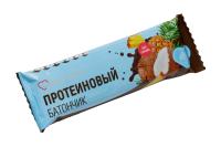 Батончик Протеиновый Сердце Континента Кокос-ананас в шокол глазури 40г