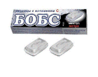 Леденцы Бобс ментол экстра N10 (35г)