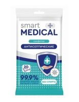 Салфетки антисептические смарт медикал/smart medical N20