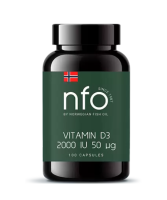 Норвегиан фиш оил (NFO) витамин Д3 2000МЕ капс. 250мг N100