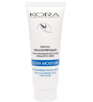 Кора/Kora крем-маска увлажняющая с гиалуроновой к-той-водоросли 75мл