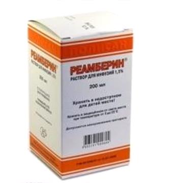 Реамберин р-р д/инф. 1,5% 200мл N1