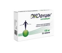 Экофуцин таб. п.п.о кш/раств 100мг N20