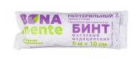 Бинт Bona Mente! марлевый нестерильный 5м х10см