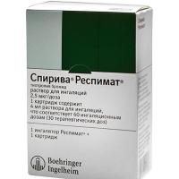 Спирива Респимат р-р д/ингал. картридж 2,5мкг/доза 60доз 4мл №1  (с ингалятором Респимат)