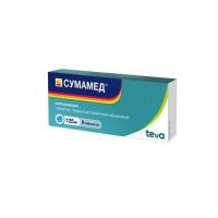 Сумамед таб. п.п.о. 125мг N6