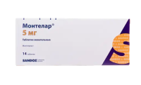 Монтелар таб. жев. 5мг N14