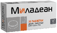 МИЛАДЕАН 0,003+0,005 N30 ТАБЛ ДИСПЕРГ В/ПОЛОСТИ РТА