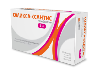 Соликса-Ксантис таб. п.п.о. 10мг N30