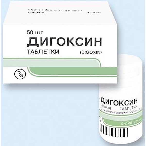 Дигоксин таб. 0,25мг N50