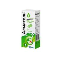 Алмагель сусп. 15мг/мл 43,6мг 10мл N10