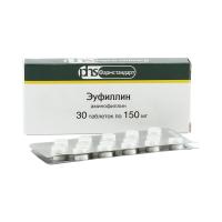 Эуфиллин таб. 150мг N30